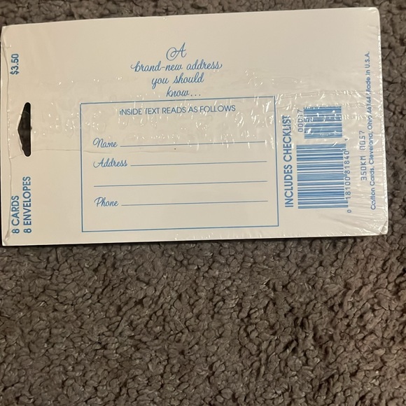 8 Vintage Address Change Announcements - Picture 2 of 3